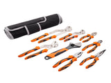 Pliers Set, 8-Piece, High Carbon Steel, 30.5cm/25.4cm/20.3cm Groove Joint 20.3cm Linesman's V952-QZZT612INCH86GK4UV0