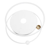Modern LED Ceiling Light Dimmable Flush Mount Ceiling Lamp with Remote Control for Bedroom Living V1294-YM0901-3119250024613