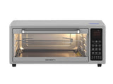 Devanti 48L Convection Oven Electric Fryer Bake Grill Ovens Benchtop 2000W Silver ECO-B-NHP-48L-SS
