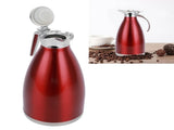 2L Vacuum Jug Bottle Stainless Steel Thermal Kettle Tea Pot Household Double Wall Insulated JugFlat V1294-YM0718-3118210019612