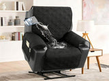 Electric Recliner Sofa Cover - Black V1221-XM-SFD-006