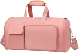 Convertible Travel Garment Bag Large Duffel Suit Carrier with Shoe Compartment & Hidden Backpack V888-ELOSUNG41506