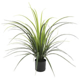 Potted Artificial Long Grass 75cm UV Resistant V637-DP1219243