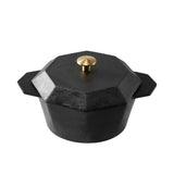 Cast-Iron Traditional Pot Pre-seasoned Non-stick 21cm V274-HA-MM-POT21-BK