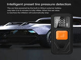 Rechargeable Air Pumps Tire Inflator Portable Compressor Digital Cordless Car Tyre Inflator For V1192-AZ-W-23669