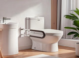 Toilet Safety Rail, 60.5 cm U-Shaped Handicap Bar, Foldable Senior Safety Pole, Flip Up Toilet V952-CSFSWZTKFZ24OTR5FV0