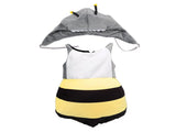 Bumble Bee Costume Wearable Funny Bee Outfit Accessories Set for Cosplay Dress Up Apparel Teens V1294-YM0901-3115250097511