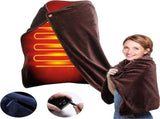 Heating Pad, Electric Top Blanket, Rechargeable Heated Blanket, Battery Operated Heated Blanket, V1189-LC-DG-00314