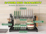 Upgraded Dusters for Cleaning ,Ceiling Fan Duster with 100" Thickened Extension V1366-AZ2-W-24283