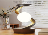 White Modern Levitating LED Desk Lamp - Spiral Design Atmosphere Light V888-ELOSUNG24982