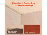 Cajon Box Drum, with Internal Guitar Strings, Lightweight Wooden Percussion Box, Portable V952-MXGCGKJTXWBXZSUG4001V0