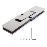 180 Degree Stainless Steel Door Clamp Bathroom Glass Clip Holder Bracket for Home Bathroom V1294-YM0901-3114210047911