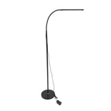 LED Floor Lamp Iron Adjustable Modern Standing Corner Lamp with Remote Control for Bedroom Living V1294-YM0901-3119230126411