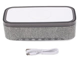 Wireless Charging Station Bluetooth Speaker Multifunctional Wireless Speaker with Alarm Clock LED V1294-YM0901-3115250077011
