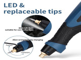 Engraver Pen, 25W 6 Speed Engraving Pen for Metal, Wood, Glass and Plastic, Handheld Engraving V1192-AZ-W-2842