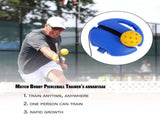 4-Piece Red Pickleball Training Set - Lightweight Fibreglass Paddle with TPU Edge, Rebound Trainer V888-ELOSUNG55745