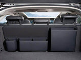 car organizer, car storage, car accessories, high quality organizer, multiple compartments, V1106-805-BLA-29863