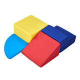 Climbing Toys, 4-Piece Set, Foam Toys for Toddlers 6 Months to 3 Years Old, PU Leather V952-PMWJTZBDQKBD5XYDEV0