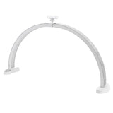 28 Inch LED Nail Table Lamp with Phone Stand Rhinestone Decor Foldable Arch Half Moon Desk Light for V1294-YM0901-3119250063612