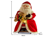 Christabelle 1.1m Musical LED Animated Christmas Santa Claus Glowing Lantern Ornament Decoratio 112_NK100