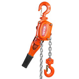 VEVOR Manual Lever Chain Hoist, 3/4 Ton 1650 lbs Capacity 10 FT Come Along, G80 Galvanized Carbon V952-CGSBHL34T10FT5KRRV0