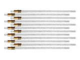 10PCS Wine Bottle Torch Wicks Kit Fiberglass Replacement Wicks with Brass Torch Wick Holders for DIY V1294-YM0901-3117240155511