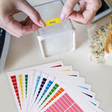30 Sheets Color Coding Label Set, Easy to Write Paper Labels, Strong Adhesion, Smooth Surface, V1366-AZ2-W-15372