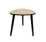 Contemporary Abstract 3 Legged Side Table 40cm V637-68101TBL