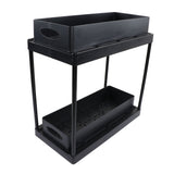 Under Sink Organizer Sliding Pull Out Double Layer Under Sink Countertop Organizer for Bathroom V1294-YM0626-3117220264511
