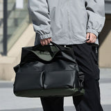Black Expandable Travel Shoulder Bag - Large Capacity Gym and Duffel Bag with Wet and Dry Separation V888-ELOSUNG57018-1