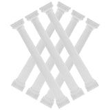 White Plastic Decorative Roman Pillars for Home and Garden 30Pcs V1366-AZ2-W-13570