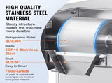 Commercial Snowflake Ice 176.4LBS/24H Snowflake Ice Maker, Stainless Steel Ice Shaver V952-FLXNBJFLLEDPEG7B6V3