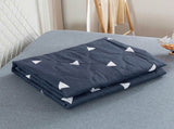 Aloe Vera Summer Quilt with Machine Washable Design, Lightweight Air Conditioning Blanket for Double V1192-AZ-W-21671