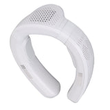 Portable Neck Fan Cooling and Heating Dual Use 3 Speeds Semiconductor Quiet Lightweight Battery V1294-YM0901-3113250130111