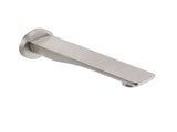 Brushed Nickel Round Bathtub Bubble Outlet Wall Mounted Spout Stainless Steel V1233-SP905BN