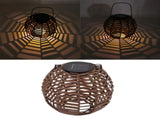 Rattan Solar Lantern Outdoor LED Hanging Lantern Waterproof Landscape Decorative Lamp for Garden V1294-YM0710-3119230151311