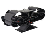 Fireplace Fan Quiet Operation 180-220CFM 1400rpm Aluminum Alloy 6 Blade Heat Powered Wood Stove Fan V1294-YM0901-H47547B-2