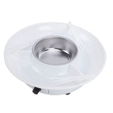 Electric Fondue Pot Set Chocolate Fondue Kit Detachable Serving Tray 10 Roasting Forks for Parties V1294-YM0901-3113260009611
