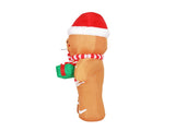 Jingle Jollys Christmas Inflatable Gingerbread Man 2.4M Illuminated Decorations XMAS-INF-GINGER-8FT