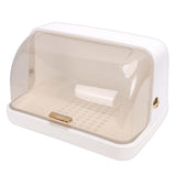 Dish Bowl Drying Box Large Capacity Space Saving Dust Proof Plastic Dish Drainer Rack with Lid for V1294-YM0901-3117250216611