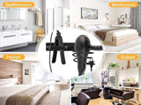 Hair Holder And Straightener Stand, Hair Holder With Cable Management, Wall Mounted Hair V1188-MS-227-1658