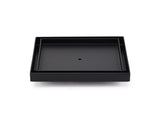 Watermark Black 150x150mm Tile Insert Floor Drain Shower Grate 80mm Waste Outlet V1233-SQTI0150D80BL