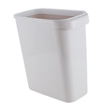 Narrow Trash Bin Rectangular Pressure Ring Space Saving Slim Trash Can Home Wastebasket for Bathroom V1294-YM0901-3117240045111