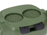 Mini Coffee Knock Box ABS Plastic Portable Coffee Ground Bin for Cafe Bar Kitchen Green V1294-YM0901-3118240172612