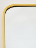 Gold Metal Rectangle Mirror - Medium 80cm x 170cm V292-MIRR-MTL011