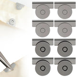 Seamless Magnetic Clasp for Bags, Clothing and DIY Crafts, 2025 New Metal Seamless Magnetic V1258-DP02-C-2494