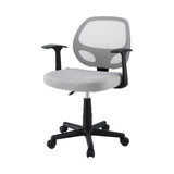 Artiss Mesh Office Chair Computer Gaming Desk Chairs Work Study Mid Back Grey OCHAIR-H-FZ14-GY