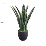 Artificial Snake Plant Sansevieria UV Resistant 60cm V637-DP1009514