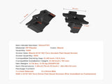 500PCS Deck Fasteners for Composite Decking Board, Universal Composite T Clips & Plastic V952-YBSJGJ500PCSS4H9G001V0