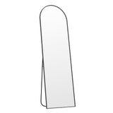 Yezi 165X60CM Full Length Mirror Wall Mounted Mirror Black DECO1036-165-BK